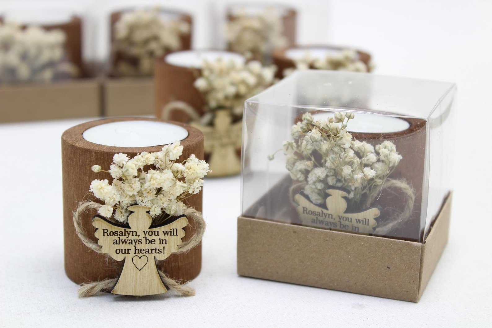 Memorial Candle Favour — handmade by Butterflyy Shop