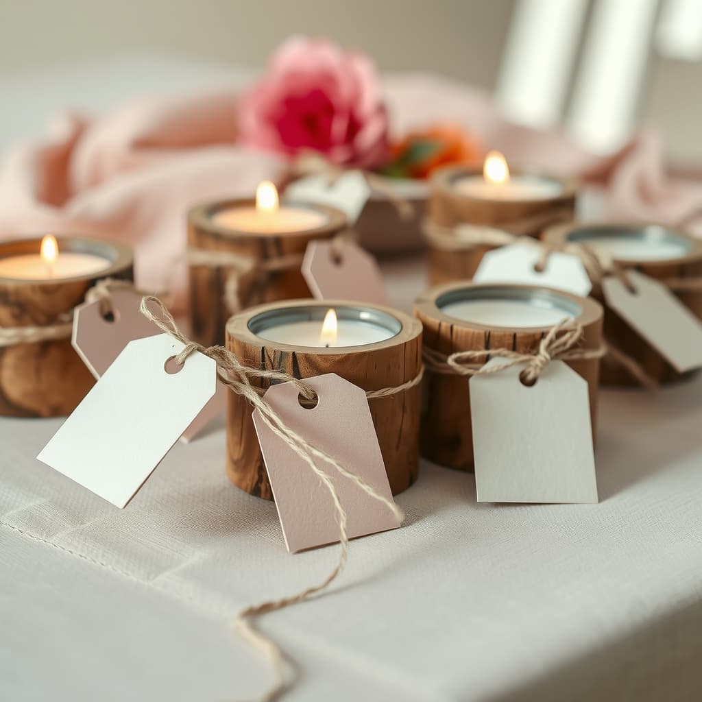 Candle & Tealight Favours